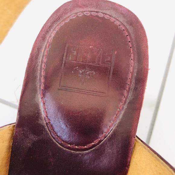 Frye Ivy O Ring Sling Sandals. 10M - Picture 5 of 7